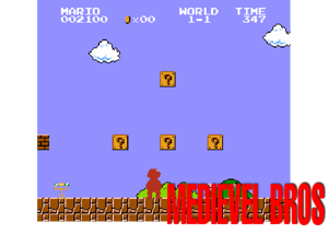 Medievel Bros (SMB1 Hack) Cover